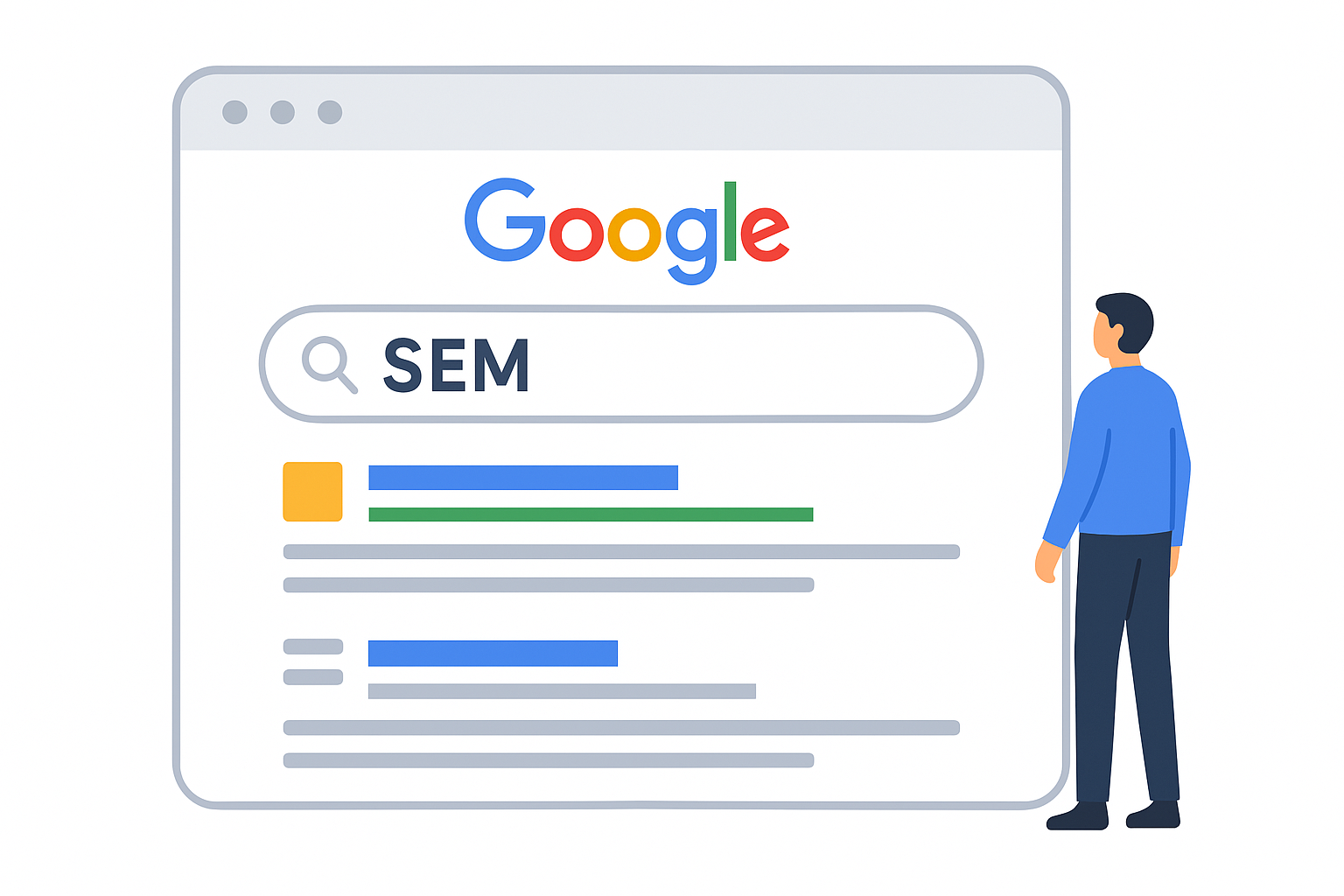 SEMとは「検索エンジンマーケティング」
