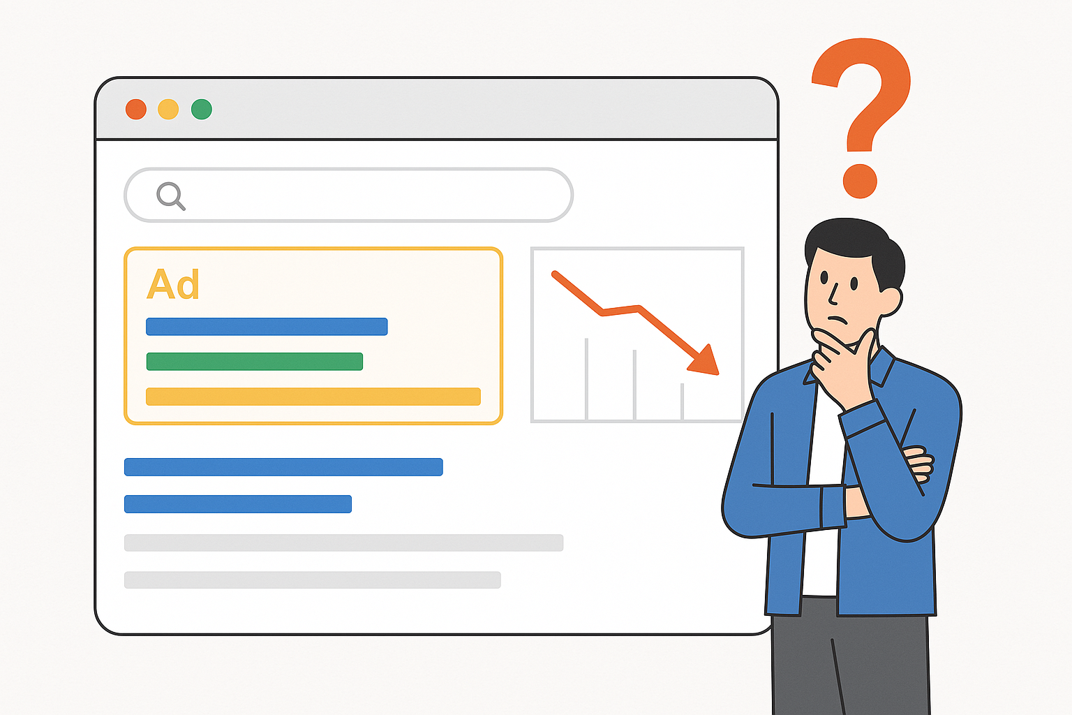 成果が出ないSEMは「戦略不在」